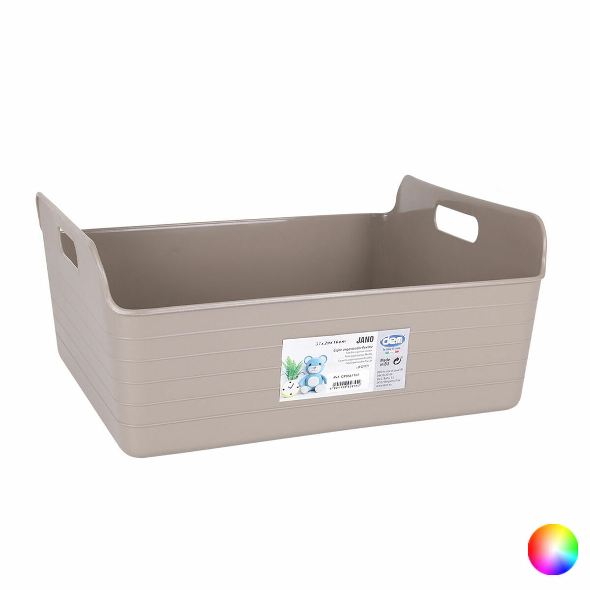 Multi-functionele Kist Confortime Jano Flexibel 37 x 29 x 16 cm (9 Stuks)